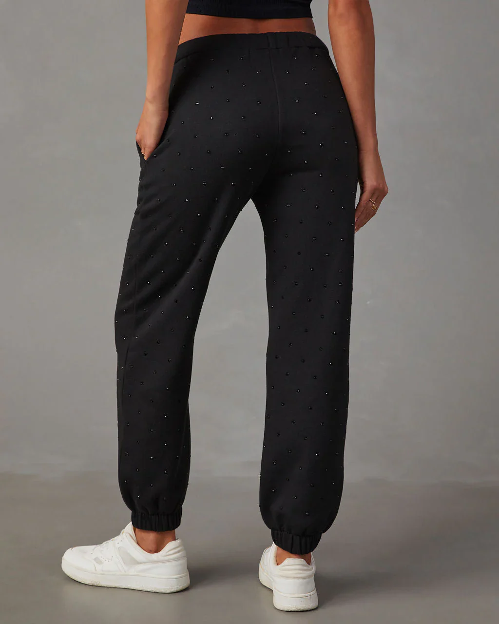 Bling Embellished Sweatpant